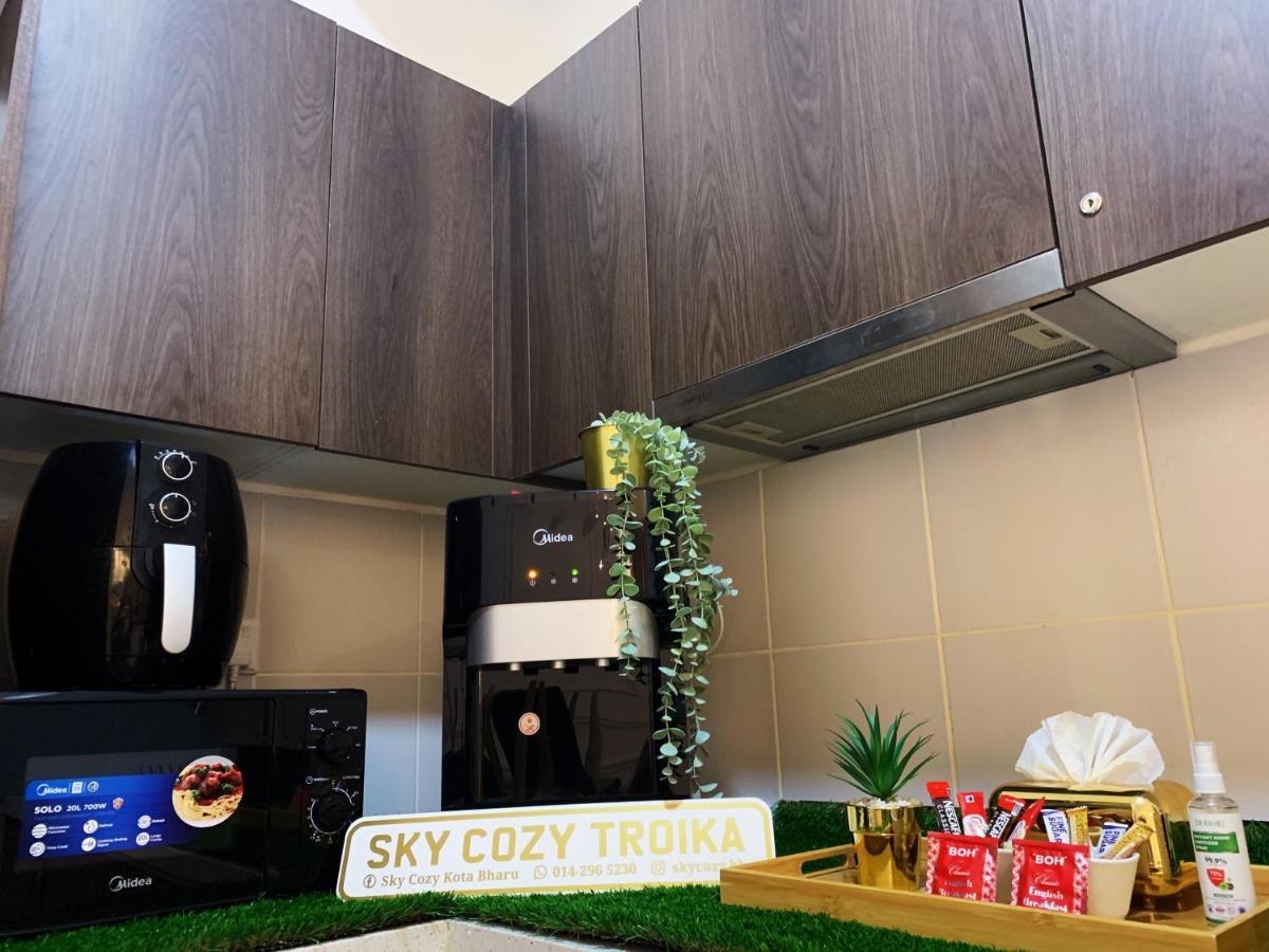 Sky Cozy Troika Residence, 1 Bedroom 4-6 Pax, 2 Bedrooms 6-8 Pax, Pool Vew, Sky & City View, Free Parking, Pool, Unlimited Wifi & Netflix Kota Bharu Eksteriør bilde