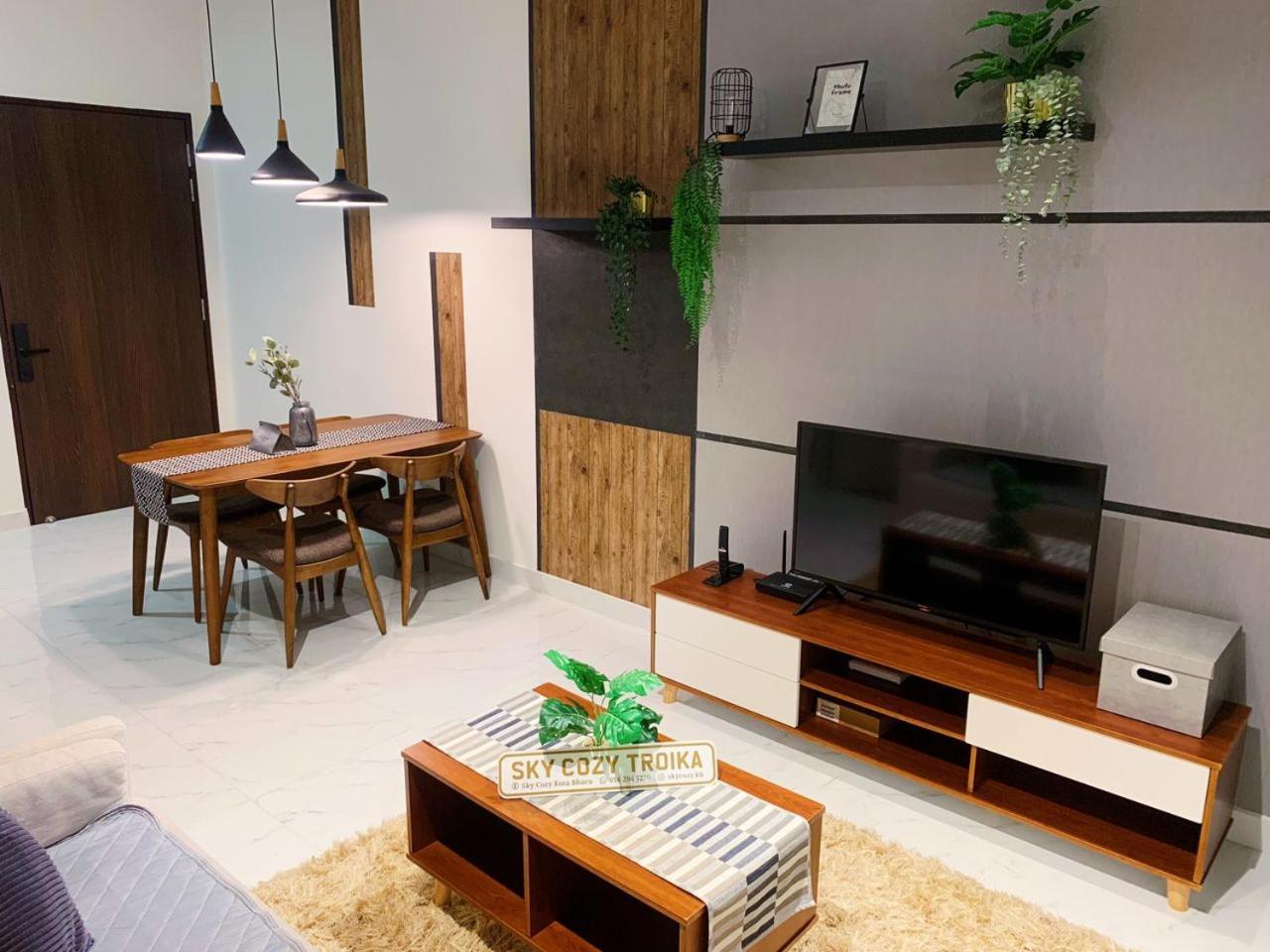 Sky Cozy Troika Residence, 1 Bedroom 4-6 Pax, 2 Bedrooms 6-8 Pax, Pool Vew, Sky & City View, Free Parking, Pool, Unlimited Wifi & Netflix Kota Bharu Eksteriør bilde
