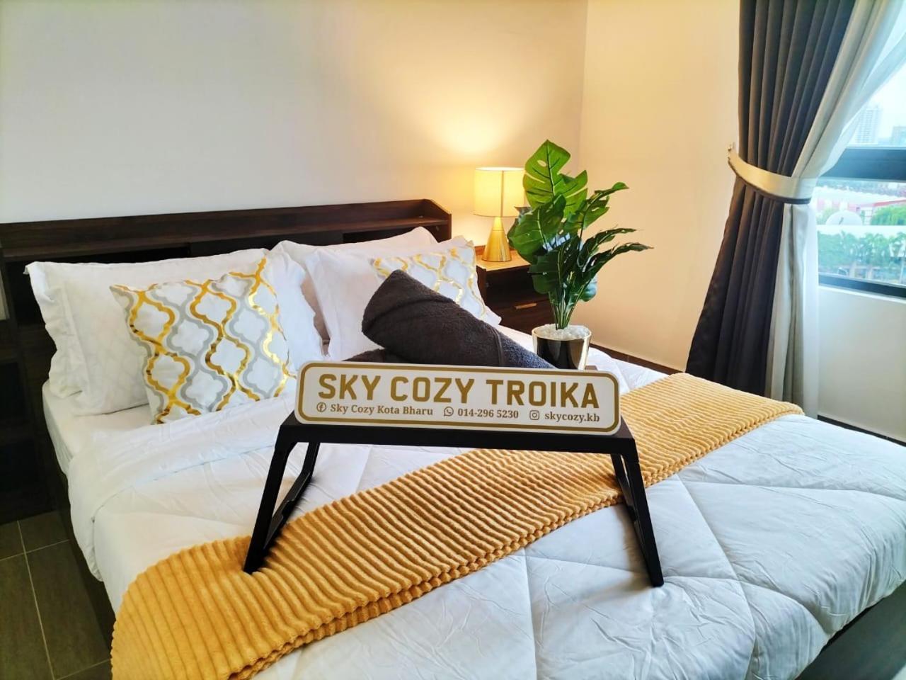 Sky Cozy Troika Residence, 1 Bedroom 4-6 Pax, 2 Bedrooms 6-8 Pax, Pool Vew, Sky & City View, Free Parking, Pool, Unlimited Wifi & Netflix Kota Bharu Eksteriør bilde