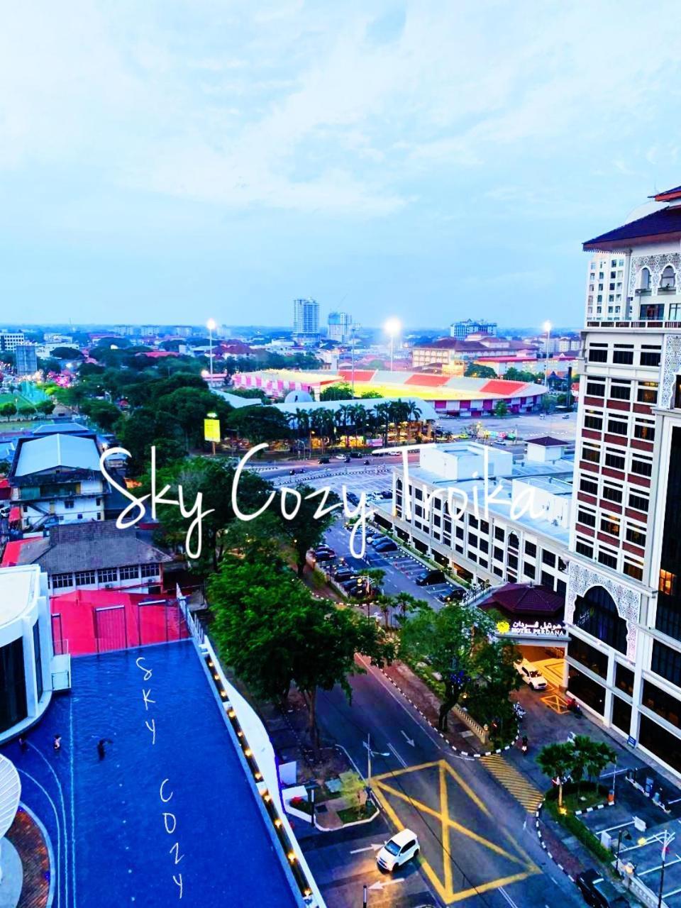 Sky Cozy Troika Residence, 1 Bedroom 4-6 Pax, 2 Bedrooms 6-8 Pax, Pool Vew, Sky & City View, Free Parking, Pool, Unlimited Wifi & Netflix Kota Bharu Eksteriør bilde