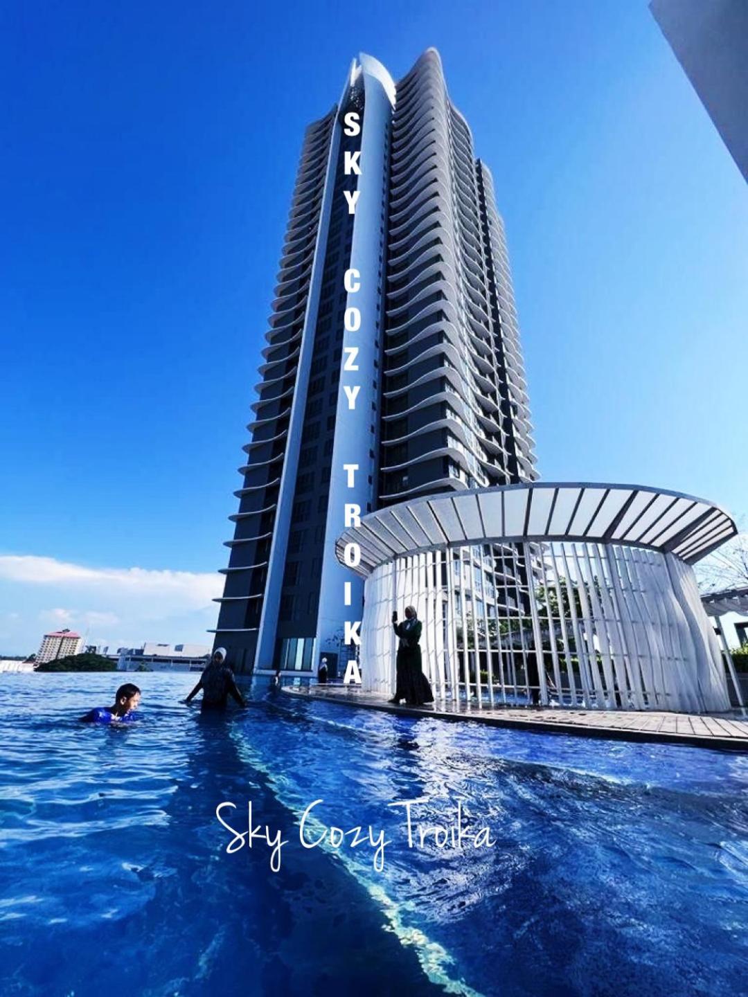 Sky Cozy Troika Residence, 1 Bedroom 4-6 Pax, 2 Bedrooms 6-8 Pax, Pool Vew, Sky & City View, Free Parking, Pool, Unlimited Wifi & Netflix Kota Bharu Eksteriør bilde