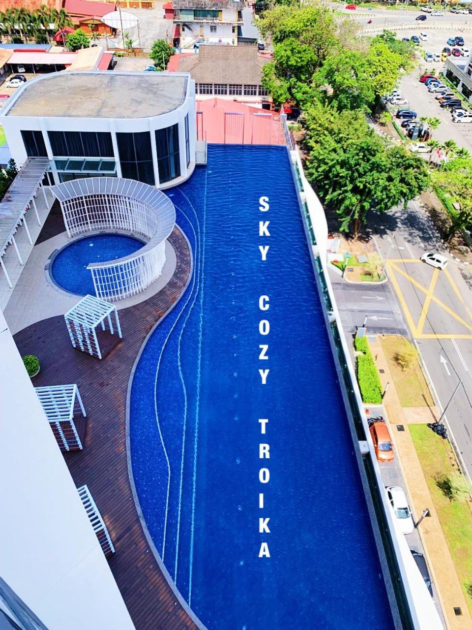 Sky Cozy Troika Residence, 1 Bedroom 4-6 Pax, 2 Bedrooms 6-8 Pax, Pool Vew, Sky & City View, Free Parking, Pool, Unlimited Wifi & Netflix Kota Bharu Eksteriør bilde